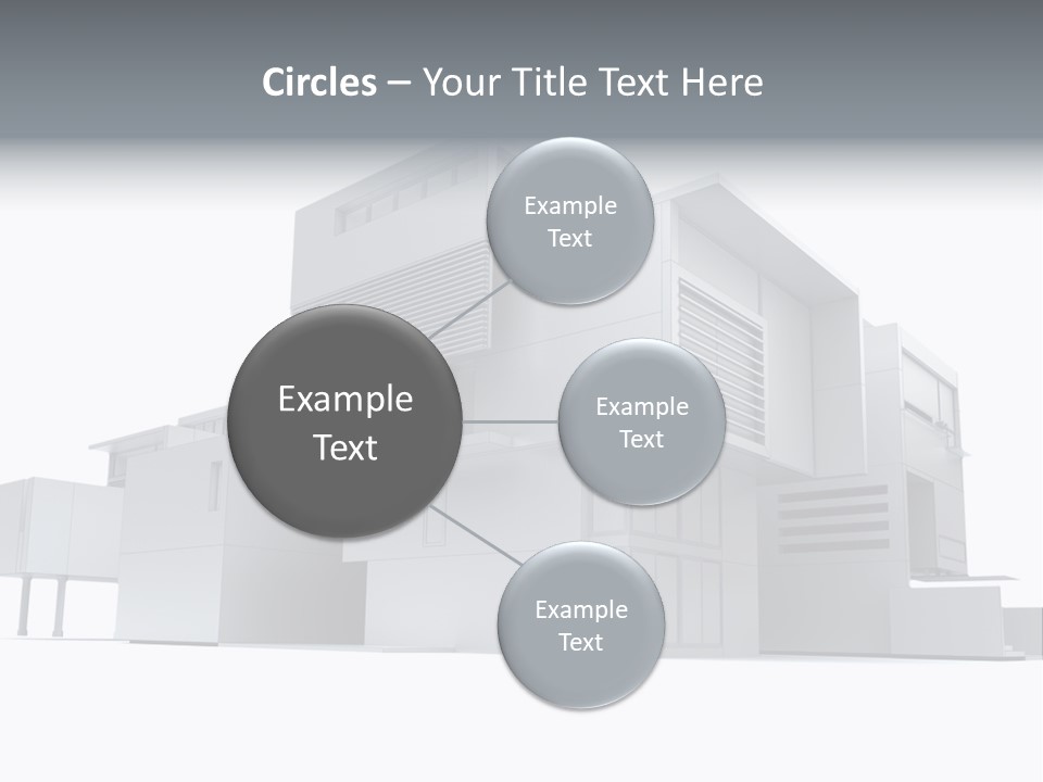 Housing Project Architecture House PowerPoint Template