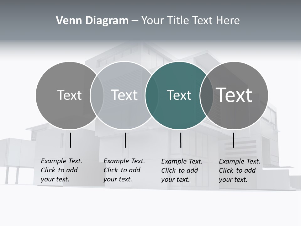 Housing Project Architecture House PowerPoint Template