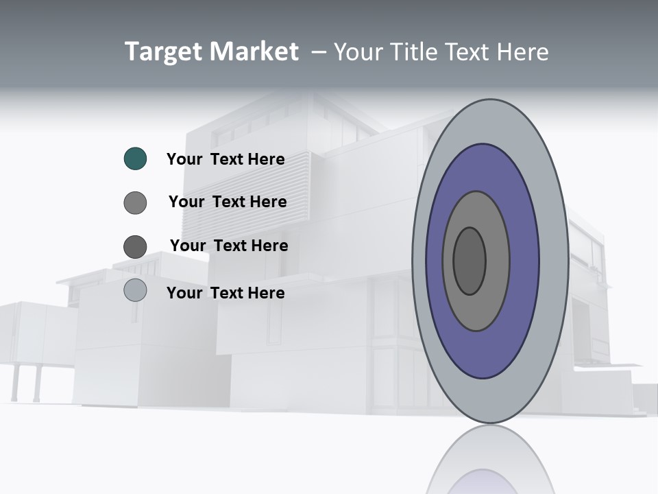 Housing Project Architecture House PowerPoint Template