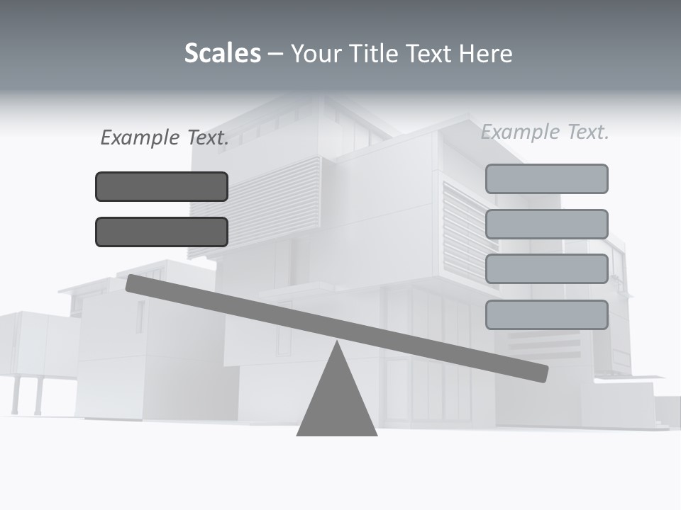 Housing Project Architecture House PowerPoint Template