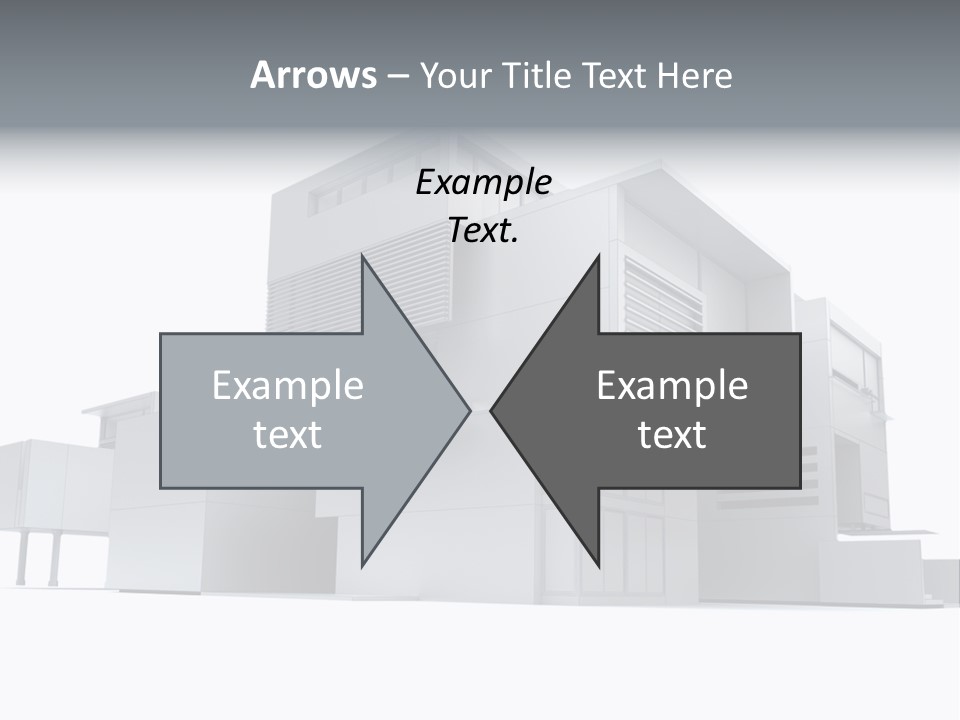 Housing Project Architecture House PowerPoint Template