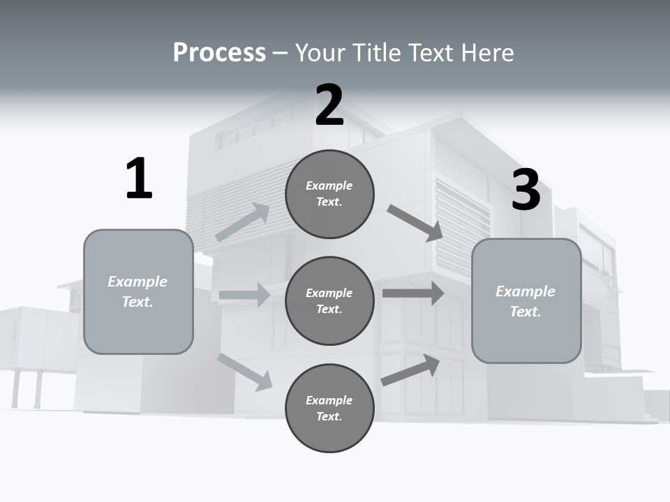 Housing Project Architecture House PowerPoint Template