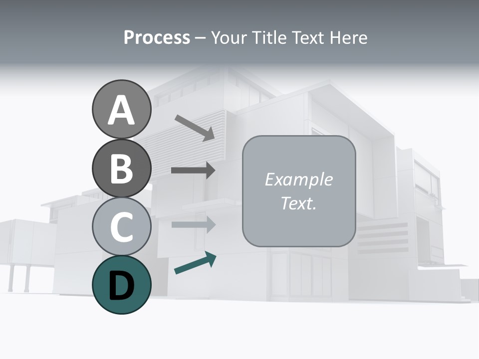 Housing Project Architecture House PowerPoint Template