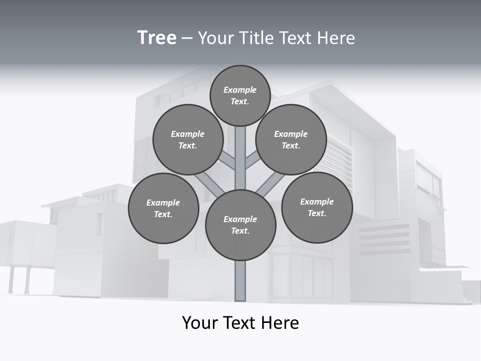 Housing Project Architecture House PowerPoint Template
