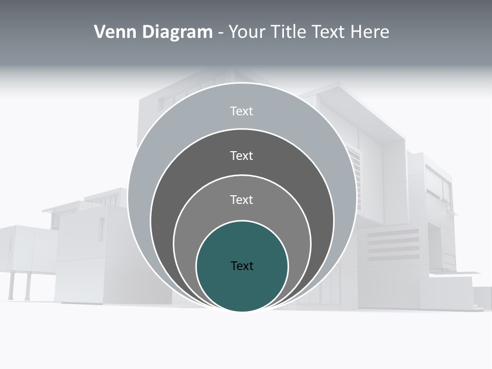 Housing Project Architecture House PowerPoint Template