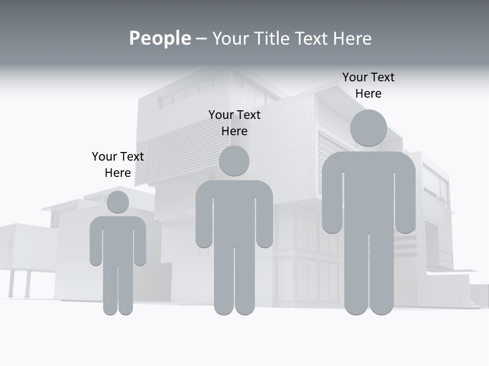 Housing Project Architecture House PowerPoint Template