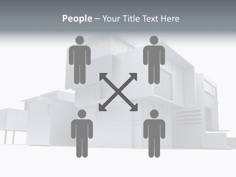 Housing Project Architecture House PowerPoint Template