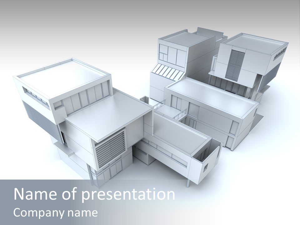 Development Contemporary Real Estate PowerPoint Template