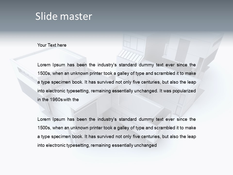 Development Contemporary Real Estate PowerPoint Template