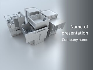 House Modern Model PowerPoint Template