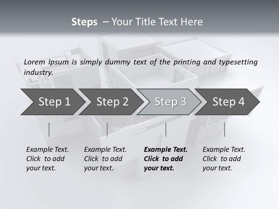 House Modern Model PowerPoint Template