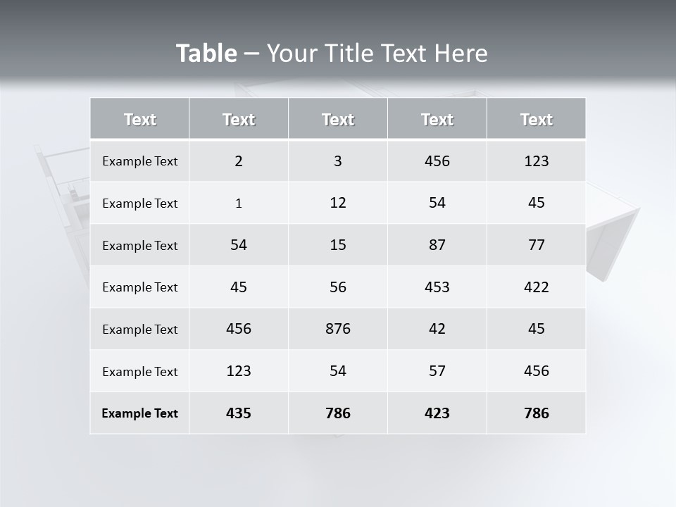 House Modern Model PowerPoint Template