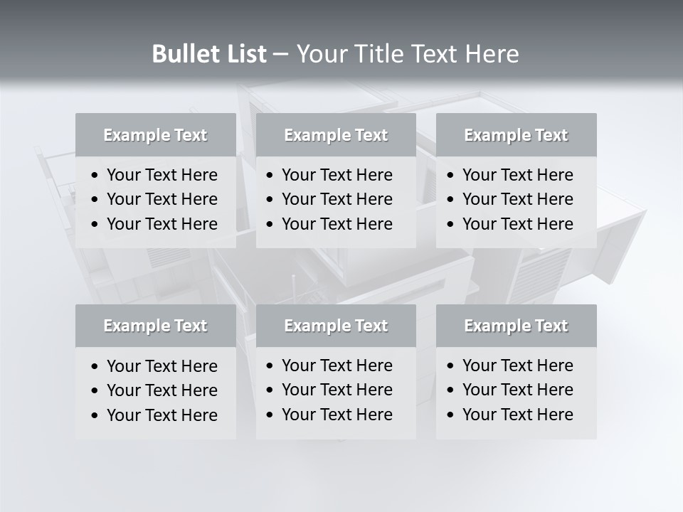 House Modern Model PowerPoint Template