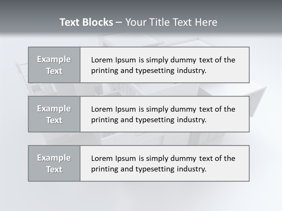 House Modern Model PowerPoint Template