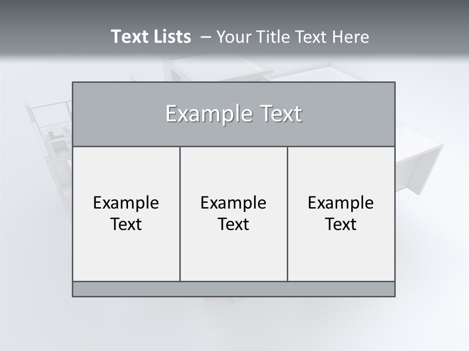 House Modern Model PowerPoint Template