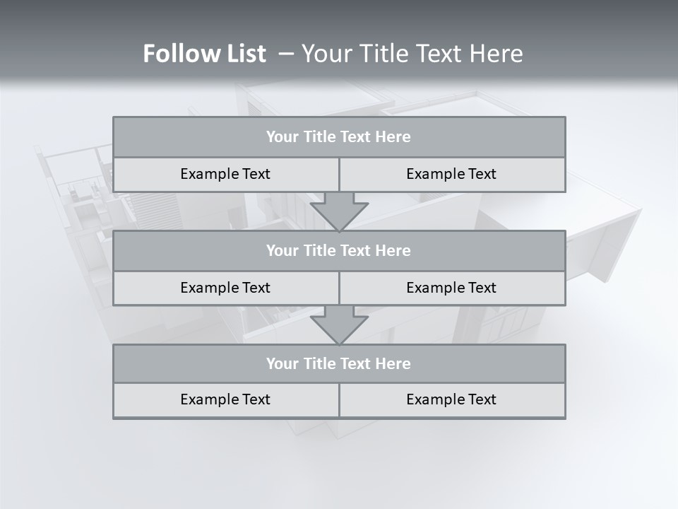 House Modern Model PowerPoint Template