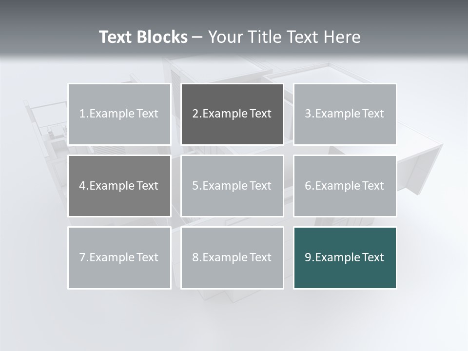 House Modern Model PowerPoint Template