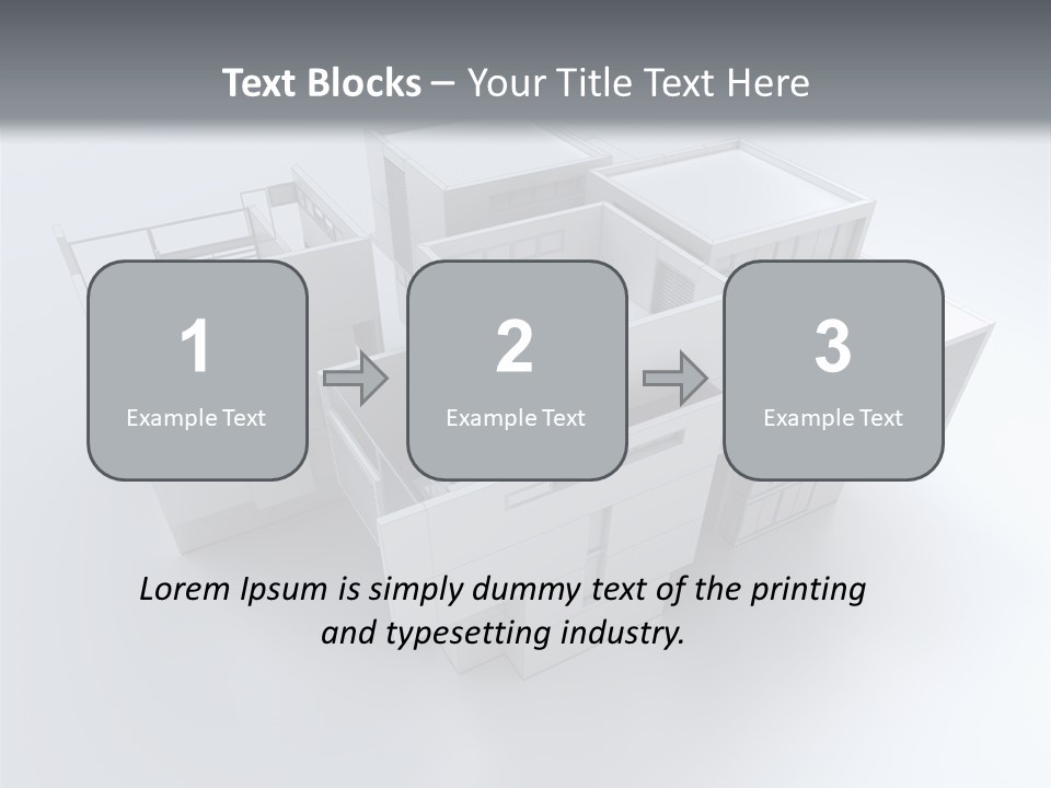House Modern Model PowerPoint Template