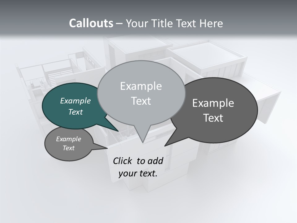 House Modern Model PowerPoint Template