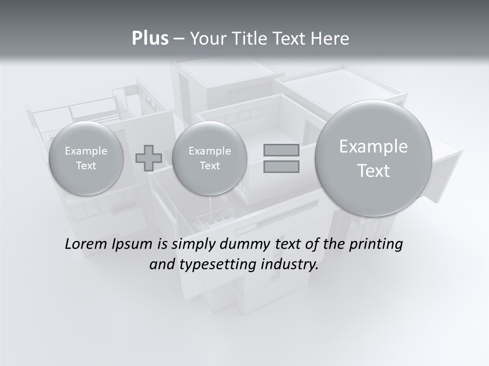 House Modern Model PowerPoint Template