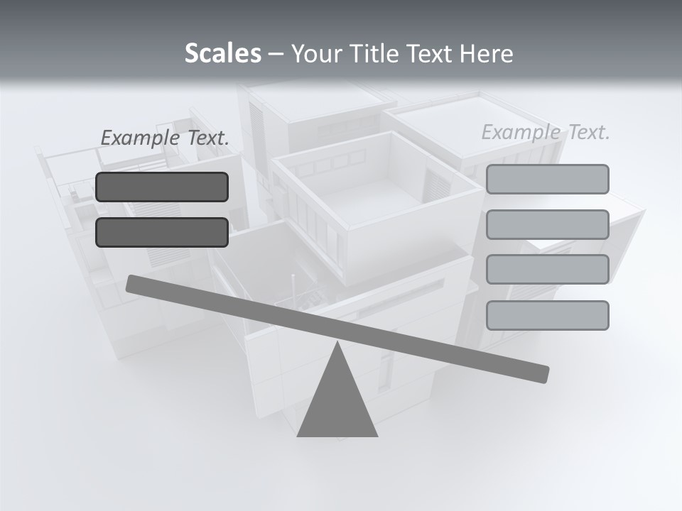 House Modern Model PowerPoint Template