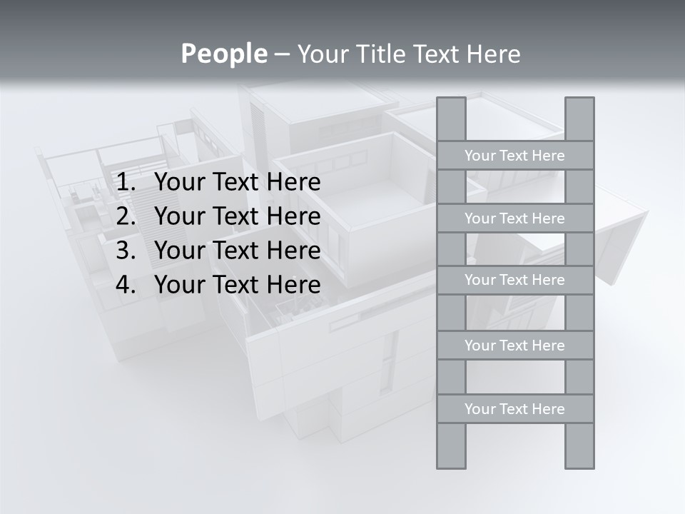 House Modern Model PowerPoint Template