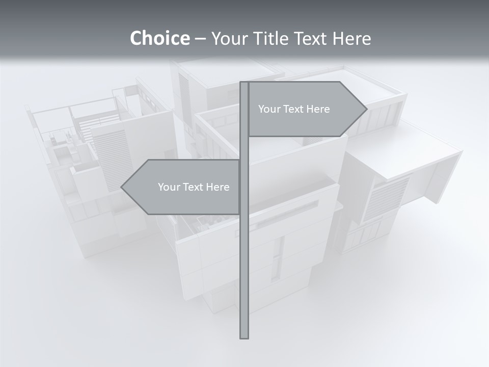 House Modern Model PowerPoint Template