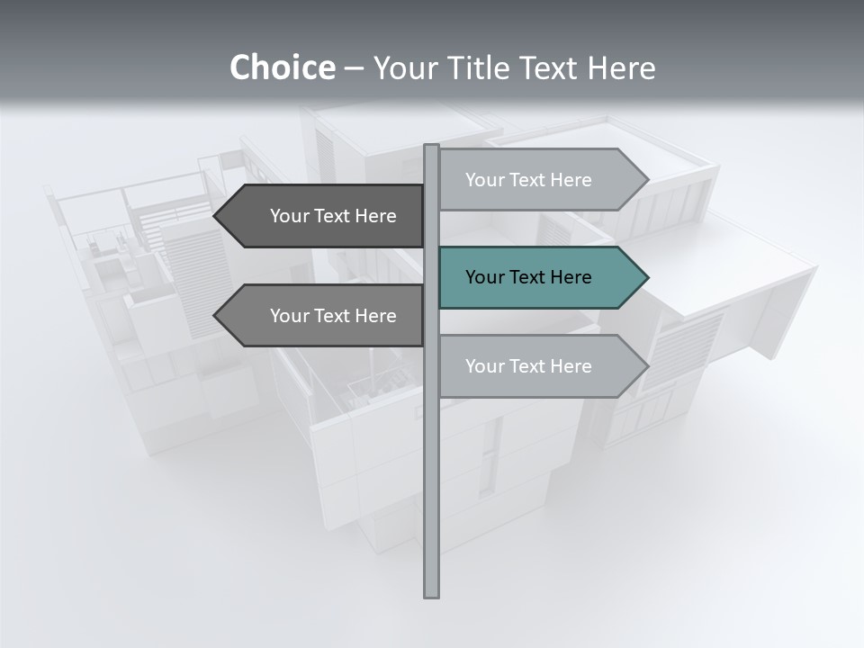 House Modern Model PowerPoint Template