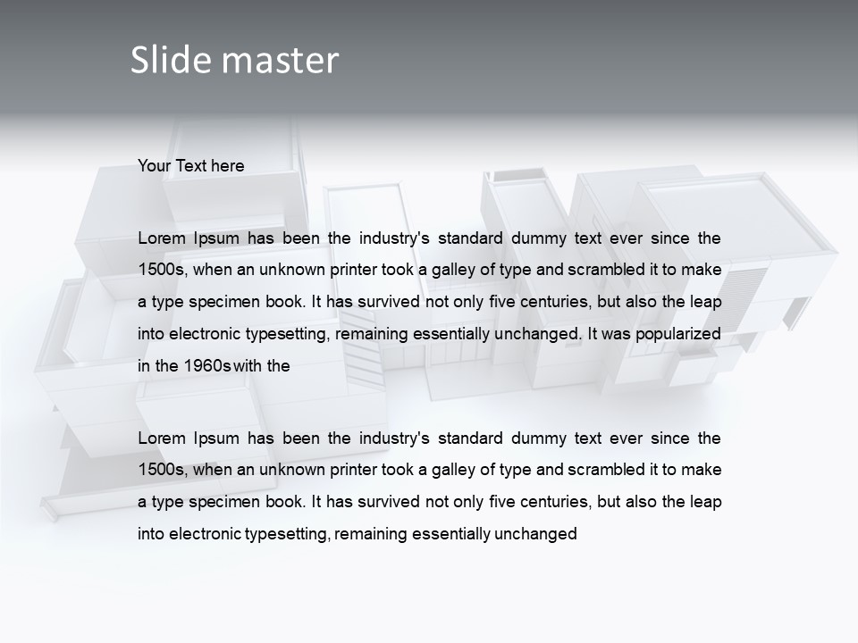 Real Estate Housing Project Modern PowerPoint Template