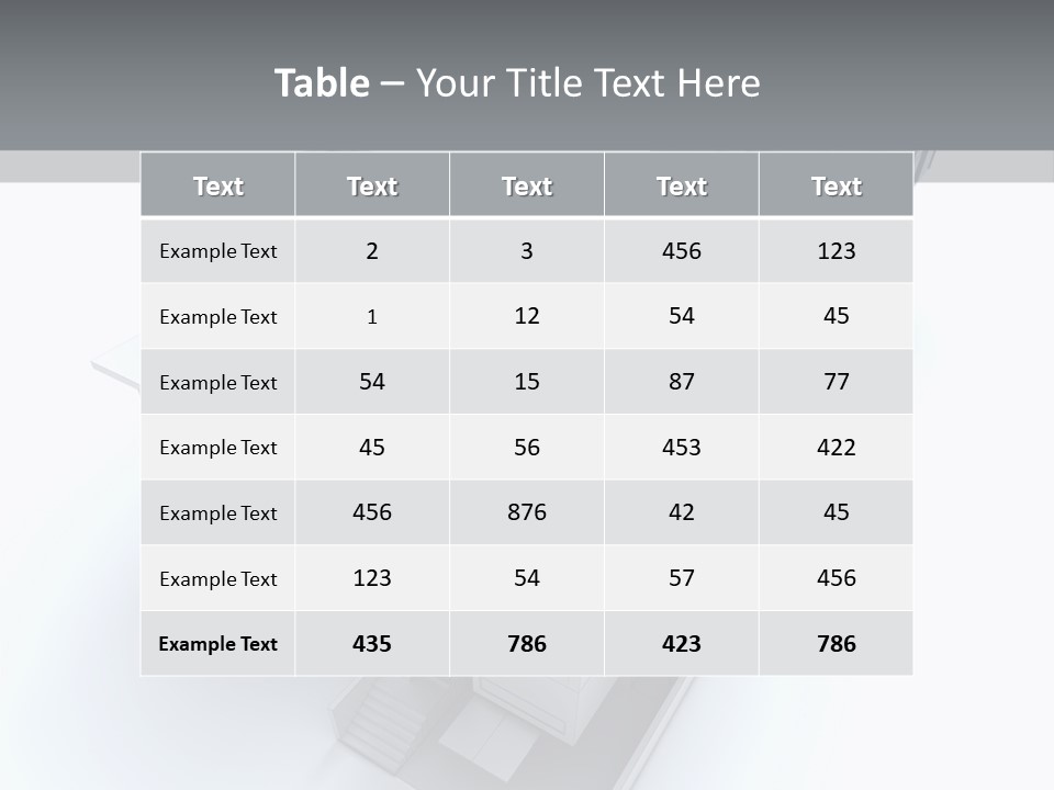 Office Roof Luxury PowerPoint Template