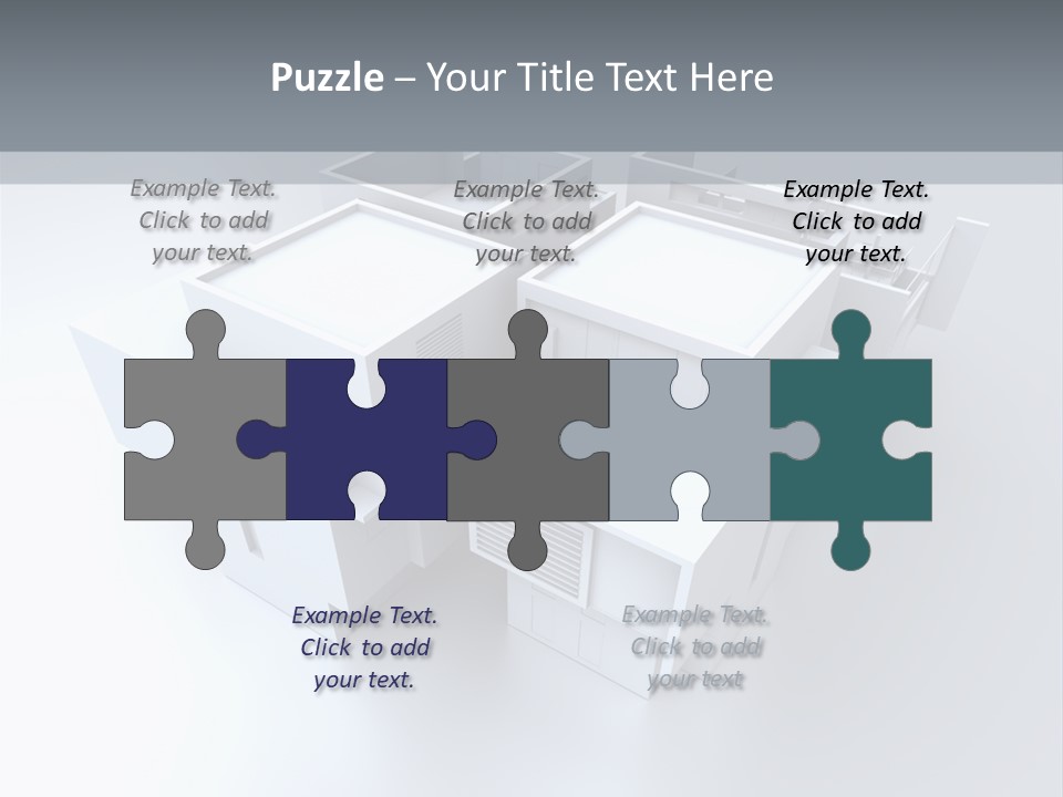 Construction Apartment Housing Project PowerPoint Template