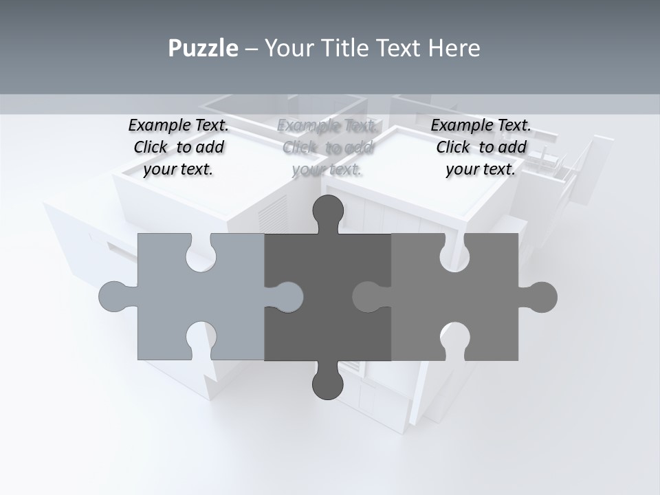 Construction Apartment Housing Project PowerPoint Template