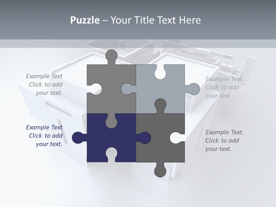 Construction Apartment Housing Project PowerPoint Template
