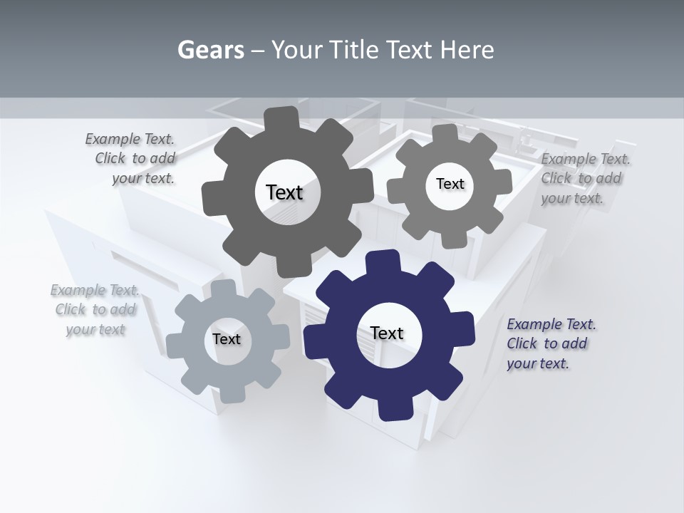 Construction Apartment Housing Project PowerPoint Template