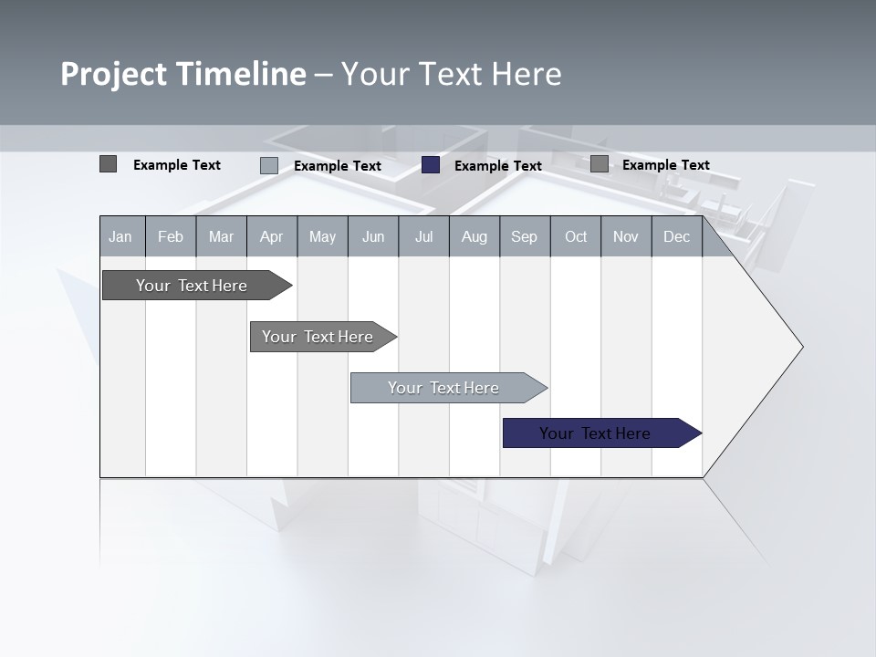 Construction Apartment Housing Project PowerPoint Template