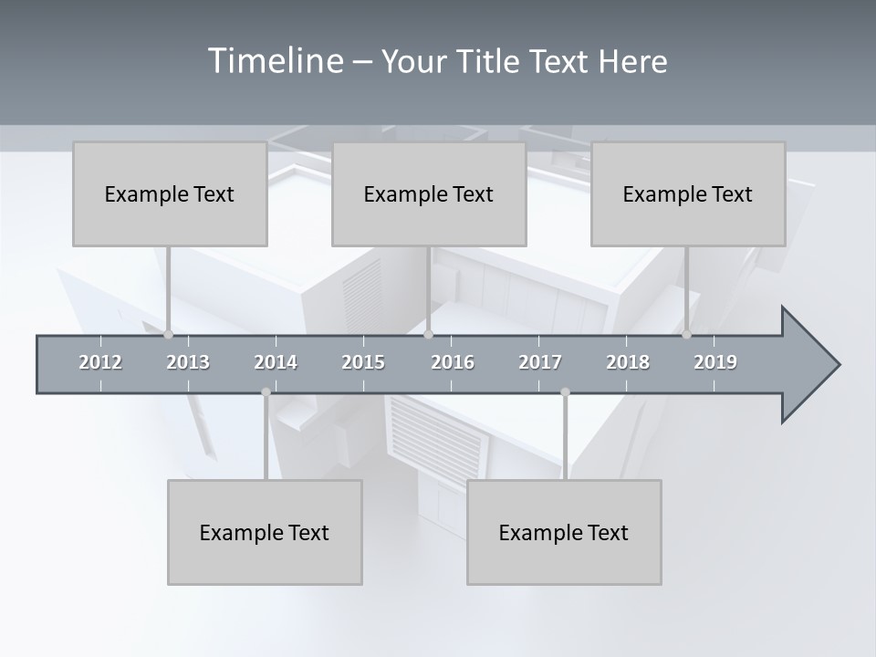 Construction Apartment Housing Project PowerPoint Template