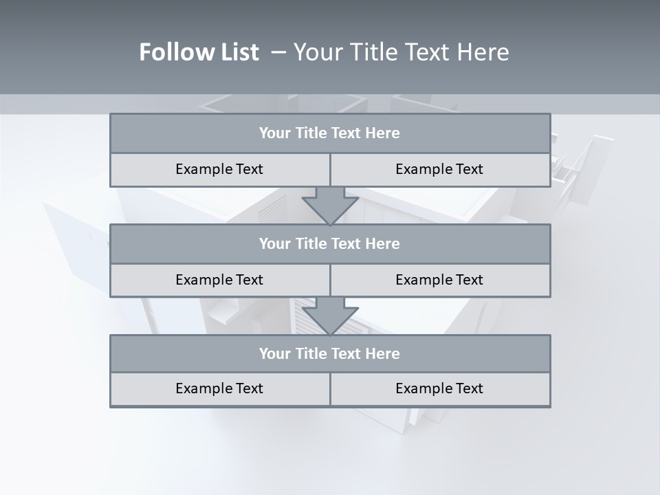 Construction Apartment Housing Project PowerPoint Template