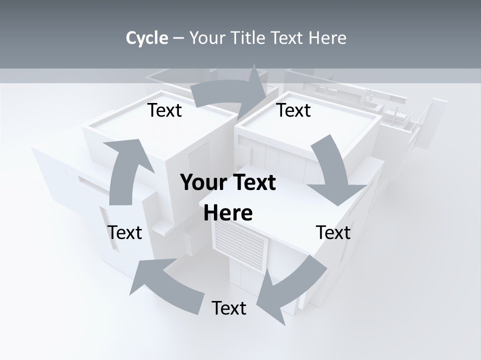 Construction Apartment Housing Project PowerPoint Template