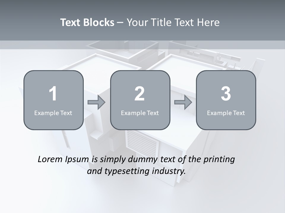 Construction Apartment Housing Project PowerPoint Template