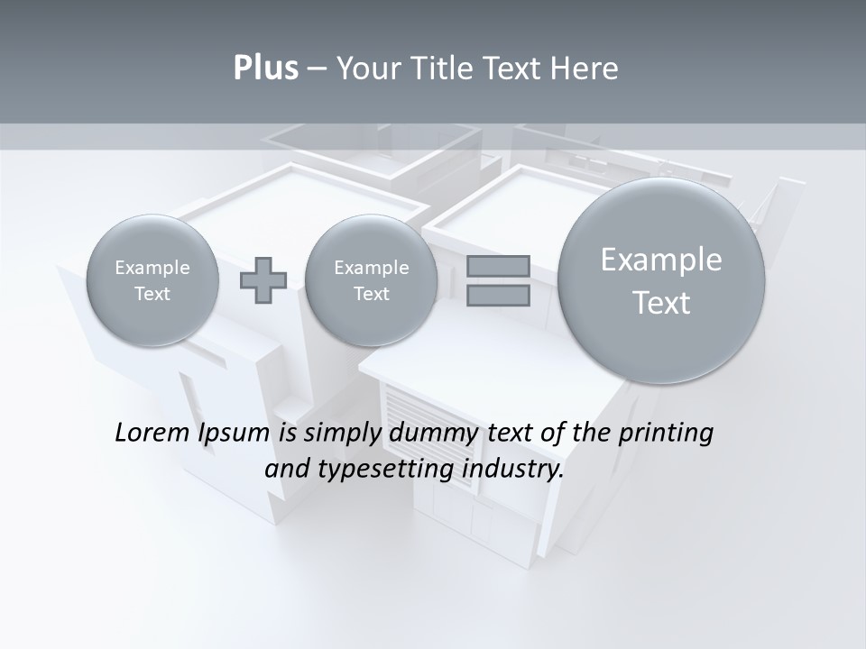 Construction Apartment Housing Project PowerPoint Template