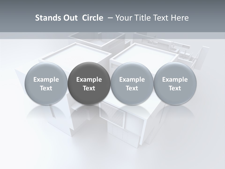 Construction Apartment Housing Project PowerPoint Template