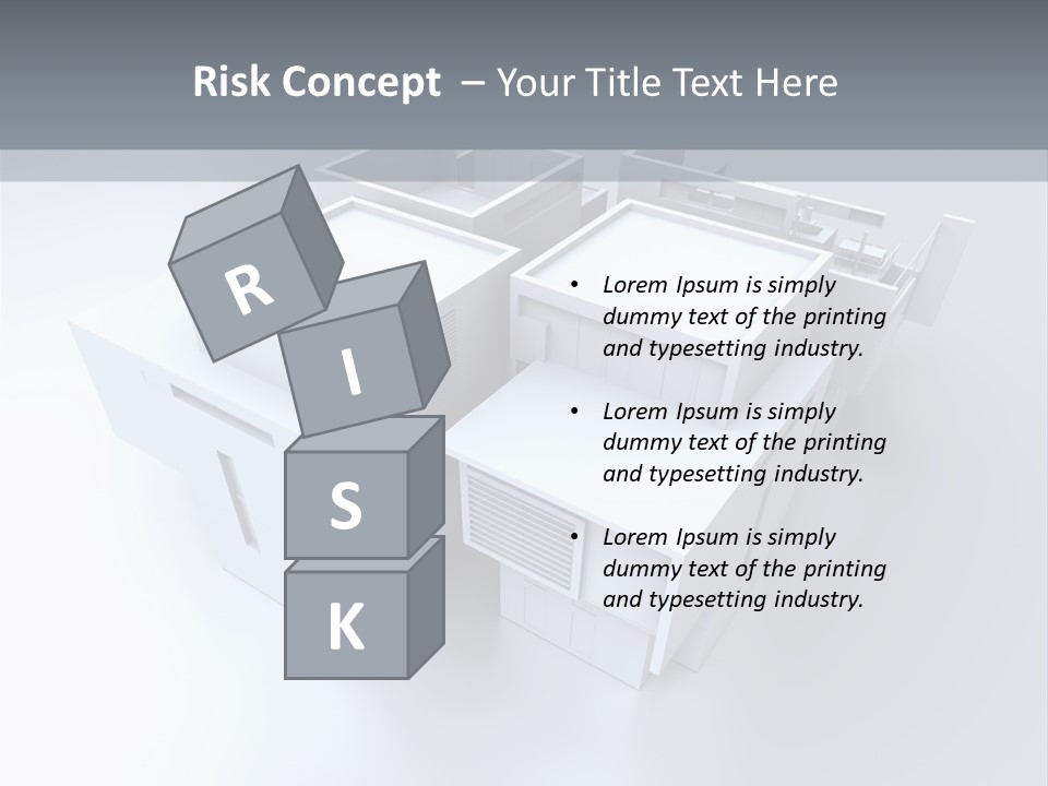 Construction Apartment Housing Project PowerPoint Template