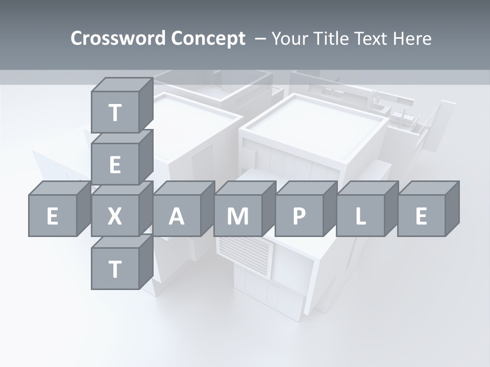 Construction Apartment Housing Project PowerPoint Template