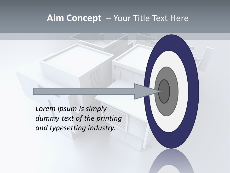 Construction Apartment Housing Project PowerPoint Template