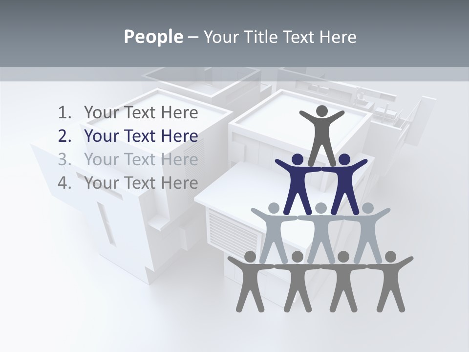 Construction Apartment Housing Project PowerPoint Template