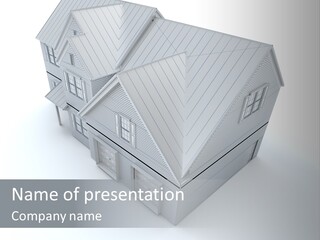 Construction Modern Architecture PowerPoint Template