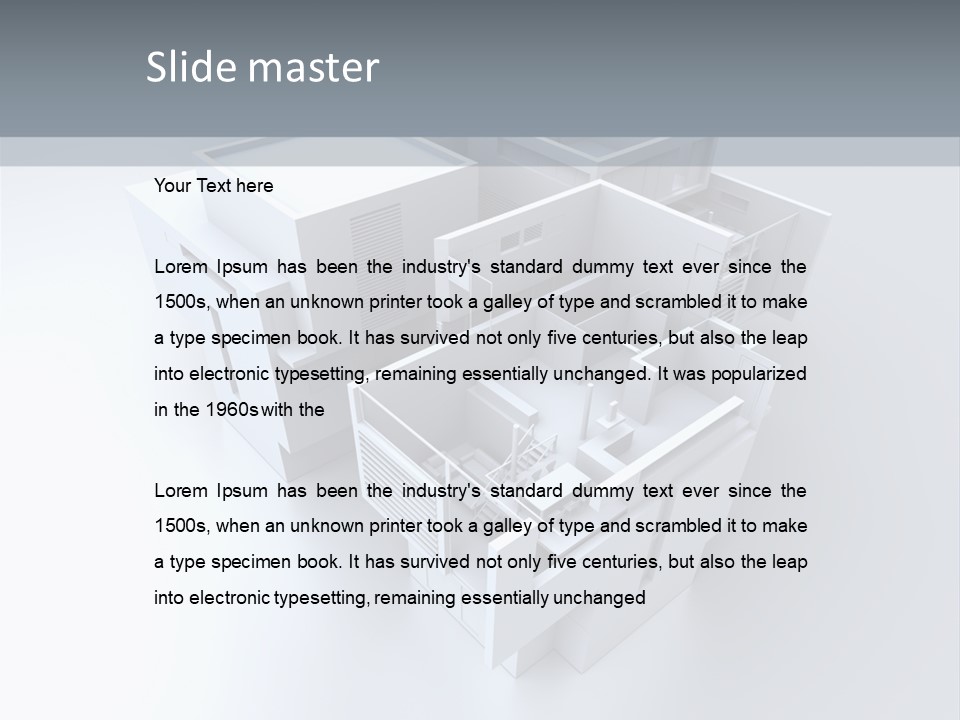 Housing Project Plan Residential PowerPoint Template