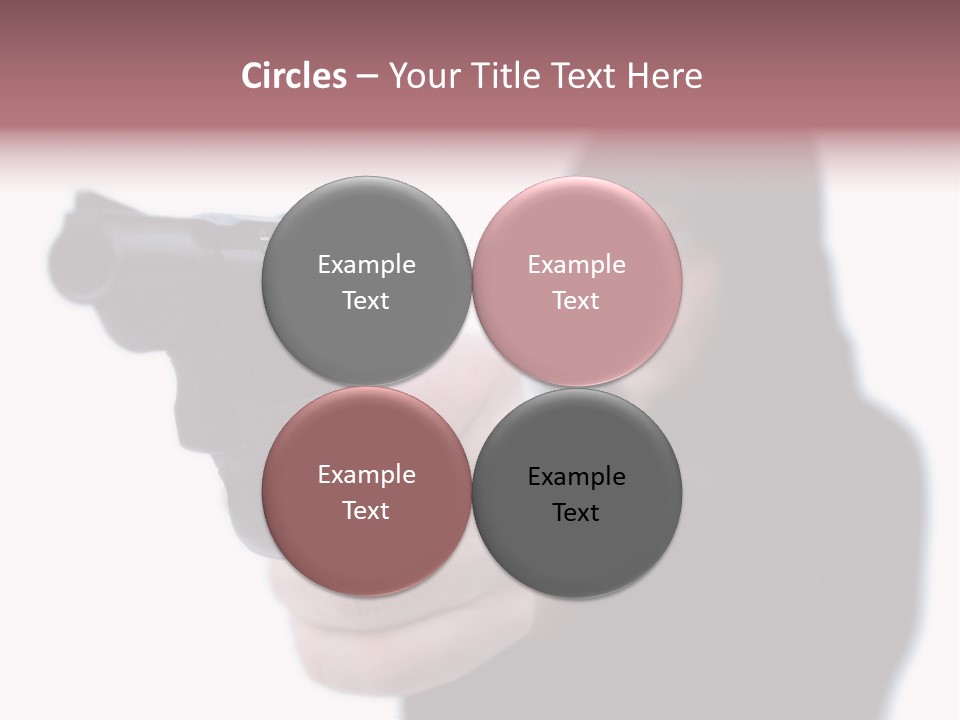 Rage Thug Gang PowerPoint Template