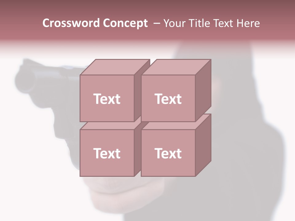 Rage Thug Gang PowerPoint Template