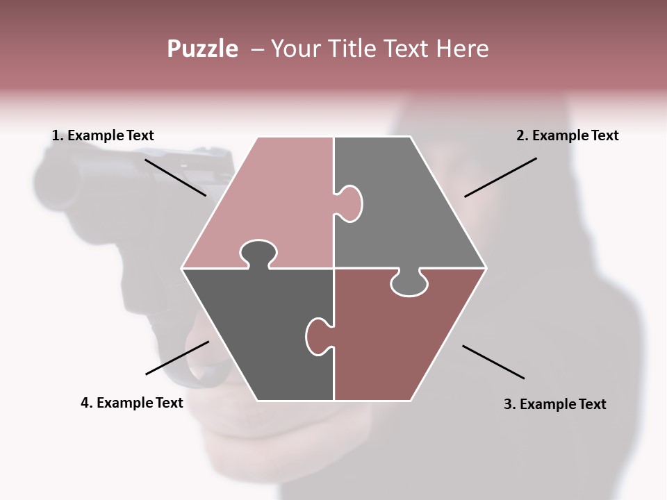 Rage Thug Gang PowerPoint Template